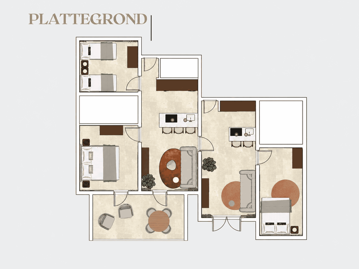 Apartment in Willemstad Region